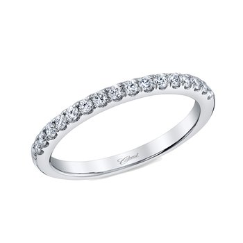 Fishtail Diamond Wedding Band 110-25720