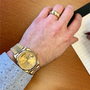 Pre-owned Rolex Day-Date President 36mm 500-03143