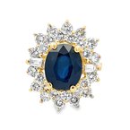 Signature Estate Blue Sapphire Ring 800-05392
