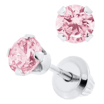 Child's Cubic Zirconia Earrings 210-00223