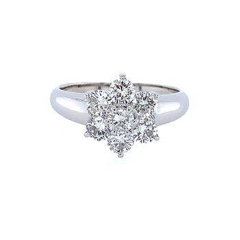 Floral Diamond Ring 800-05405
