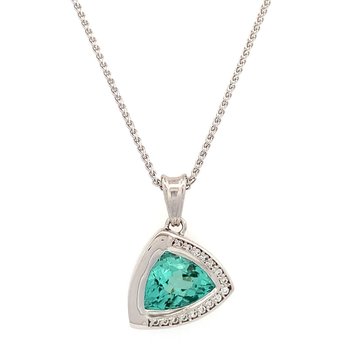 Mint Tourmaline Necklace 230-00458