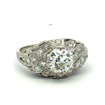 Art Deco Engagement Ring 801-00275