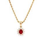 Signature Estate Ruby Necklace 800-05125