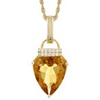 Wear-EVERY-Where Citrine Necklace 230-00456