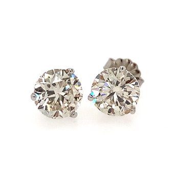 Internally Flawless Diamond Stud Earrings 150-16981