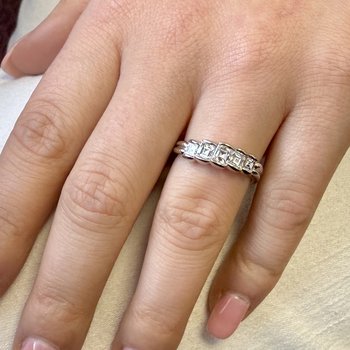 5-Stone Diamond Band 800-05430