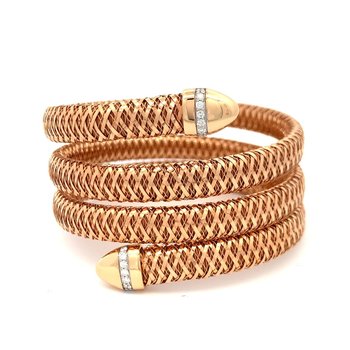 Primavera Wrap Cuff Signed "Roberto Coin" 800-05021
