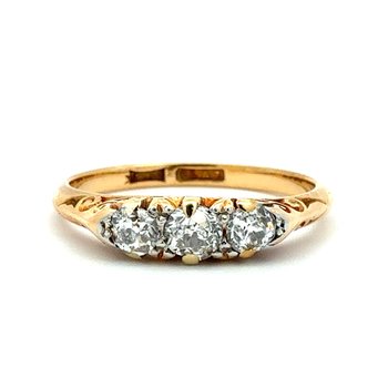 English Victorian Diamond Band 802-00241