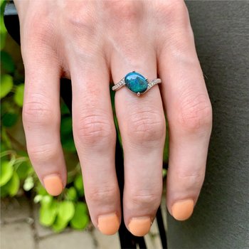 Black Opal Ring 200-06898
