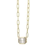 Wear-EVERY-Where Diamond Mosaic Necklace 160-14653