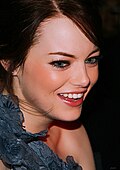 Emma Stone b.1988–2 lead wins from 2 nominations; 2 supporting nominations