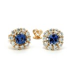 Moses Signature Blue Sapphire Earrings 210-00370