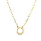 Moses Signature Paperclip Chain 430-30975