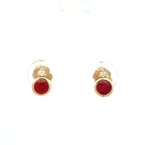Moses Signature Ruby Earrings 210-00352