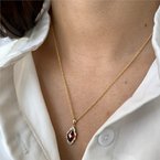 Wear-EVERY-Where Garnet Necklace 230-00529