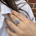 Wear-EVERY-Where Blue Sapphire Ring 200-07131