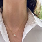 Moses Signature Diamond Solitaire Necklace 160-14665