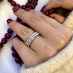 Signature Estate Diamond Band Signed "Tacori" 802-00236