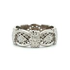 Signature Estate Floral Diamond Eternity Band 802-00249