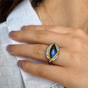 Olya Labradorite Ring 650-648419
