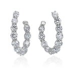 Gumuchian New Moon Diamond Earrings 150-16745