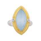Lika Behar Sky Aquamarine Ring 650-648416
