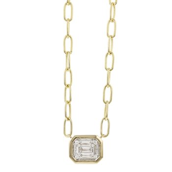 Diamond Mosaic Necklace 160-14653