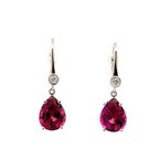 Moses Signature Mahenge Garnet Drop Earrings 210-00335