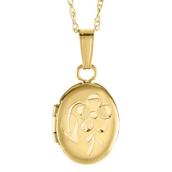 Child's Engraved Locket 435-00341