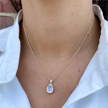 Moonstone Necklace 230-00491