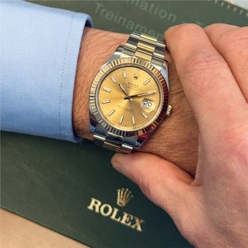 Pre-owned Rolex Datejust 41mm 500-03225