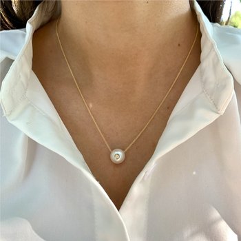 Diamond in a Pearl Necklace 340-28994