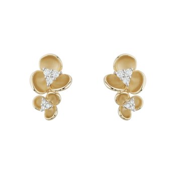 Double Fiori Stud Earrings 150-16939
