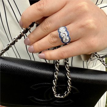 Art Deco Inspired Ring 130-00153