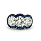 Moses Signature Art Deco Inspired Ring 130-00153