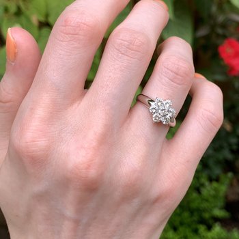 Floral Diamond Ring 800-05405