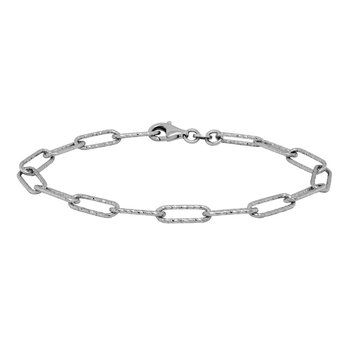 Sparkling Paperclip Bracelet 650-648307
