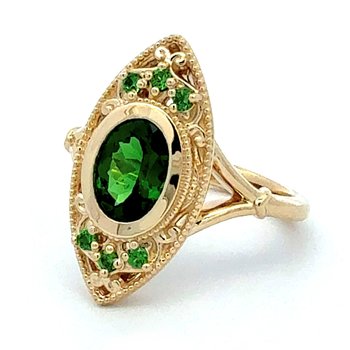 Tsavorite Garnet Ring 200-07140