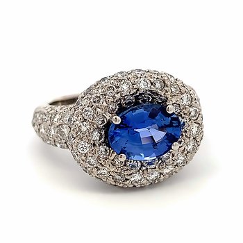 Blue Sapphire Ring 800-05243