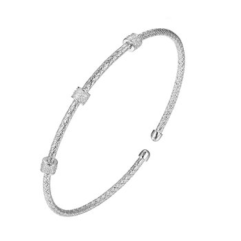 Sparkling Cuff Bracelet 650-648300