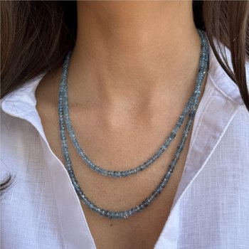 125.80 Carat TW Aquamarine Beads 230-00577