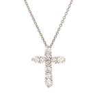 Signature Estate Diamond Cross Necklace 800-05470