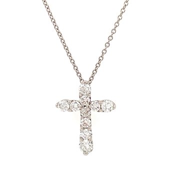 Diamond Cross Necklace 800-05470