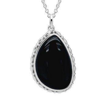 Black Onyx Necklace 650-648374