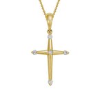 Wear-EVERY-Where Diamond Cross Necklace 160-14675