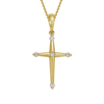 Diamond Cross Necklace 160-14675