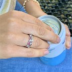 Wear-EVERY-Where Stackable Ruby Ring 200-07078
