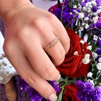Wear-EVERY-Where Oval Cable Link Ring 410-00028
