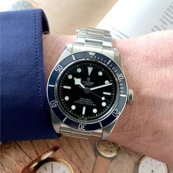 Pre-owned Tudor Black Bay Divers 500-03189